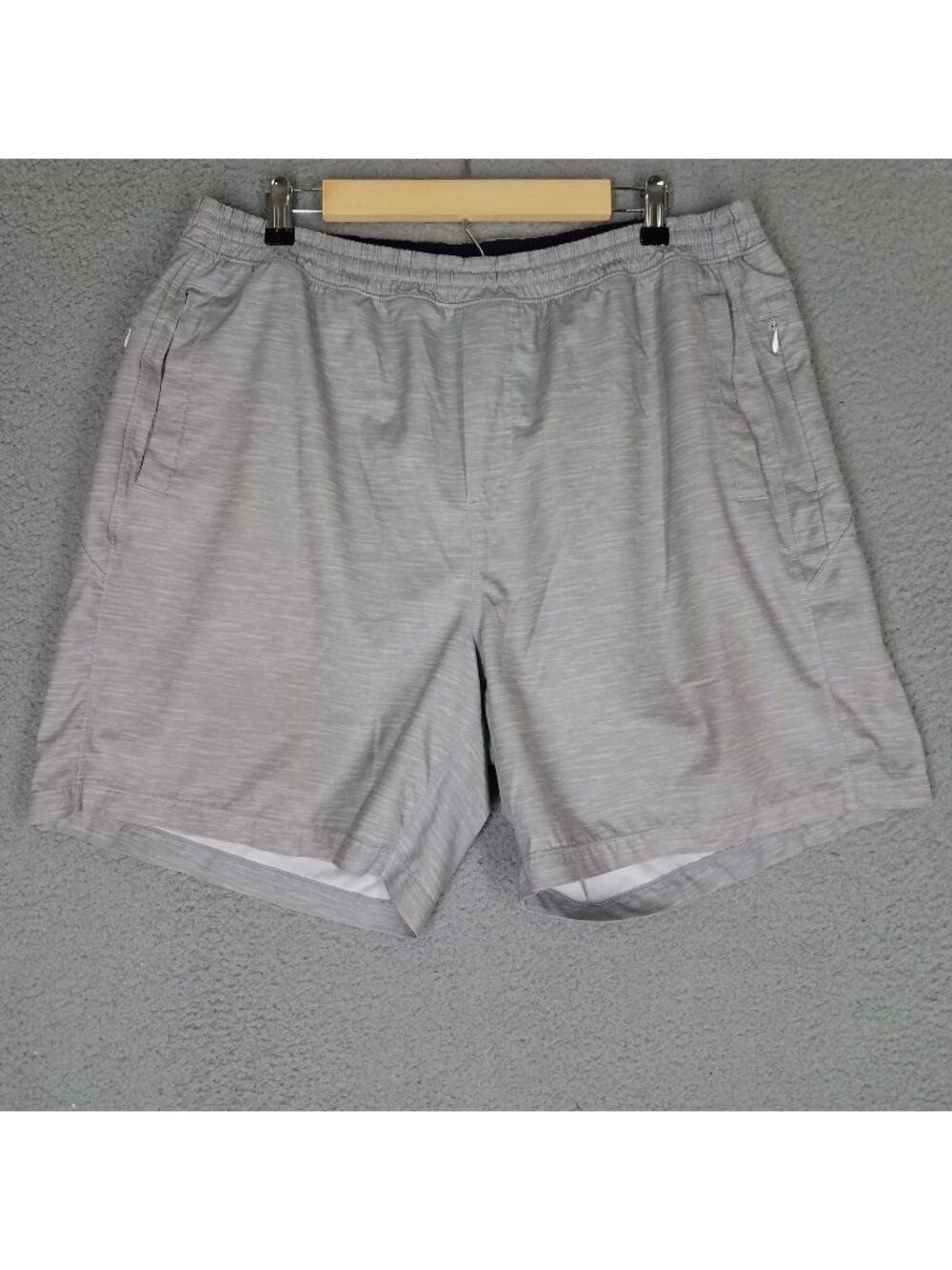 Birddogs Boomstick Shorts Men's 3XL Active 7" Running Gym Workout Lined Gray